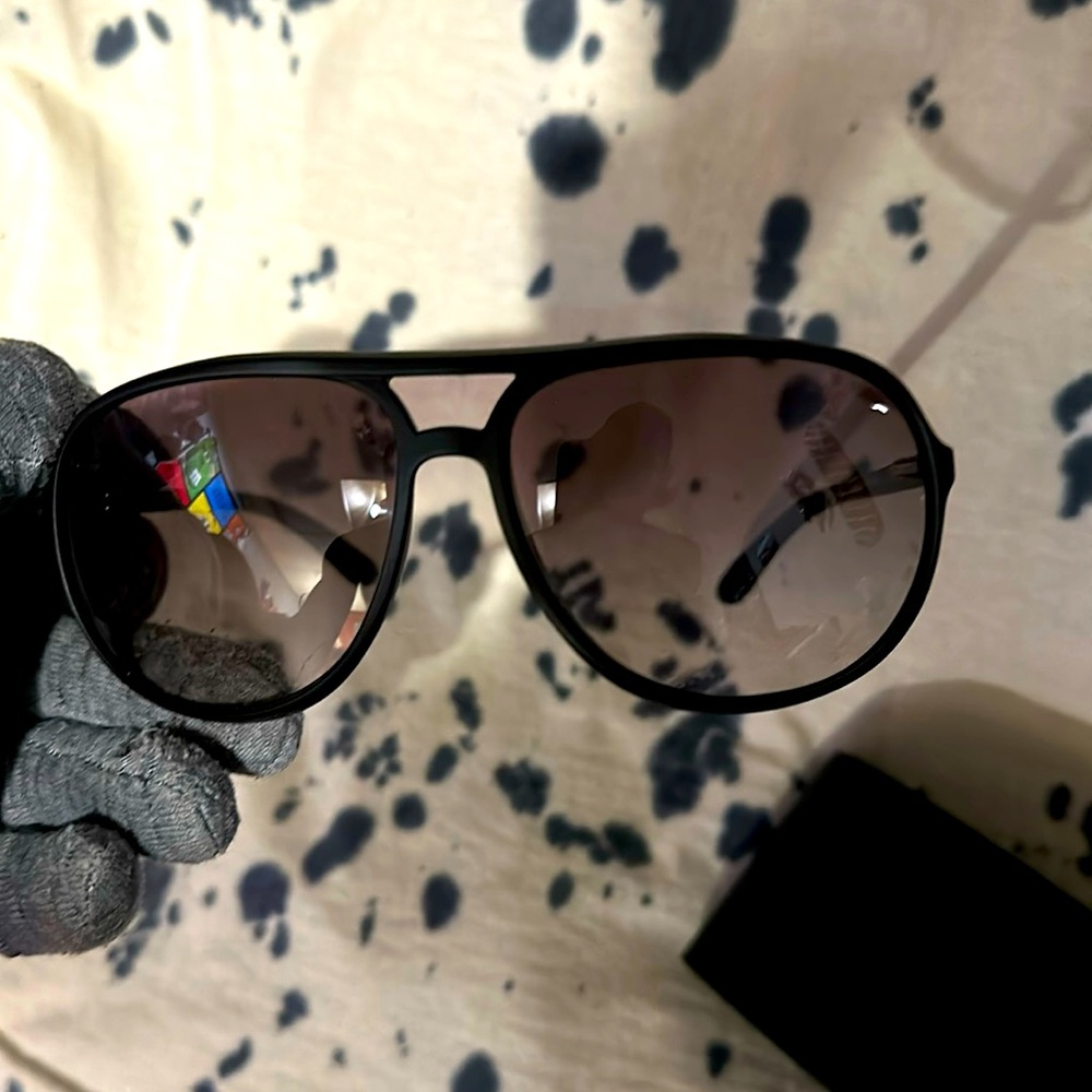 Prada aviator sunglasses black